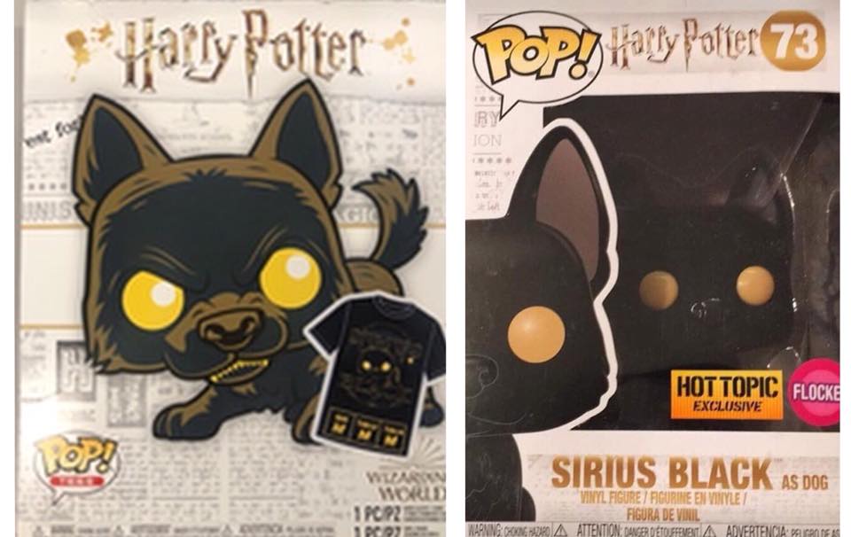 Sirius black as dog flocked with t-shirt combo at hot topic